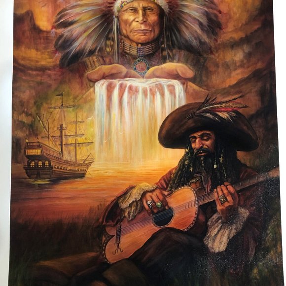 Ocean Melody-Legends Rock Cruise Print 6/50 signed